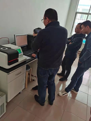 東華理工大學，低溫差示掃描儀交機培訓完成